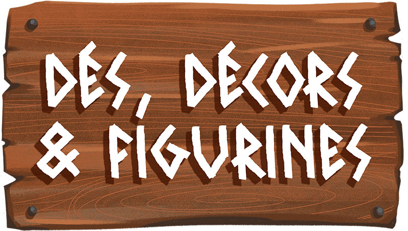 catégorie soldes dés, décors et figurines